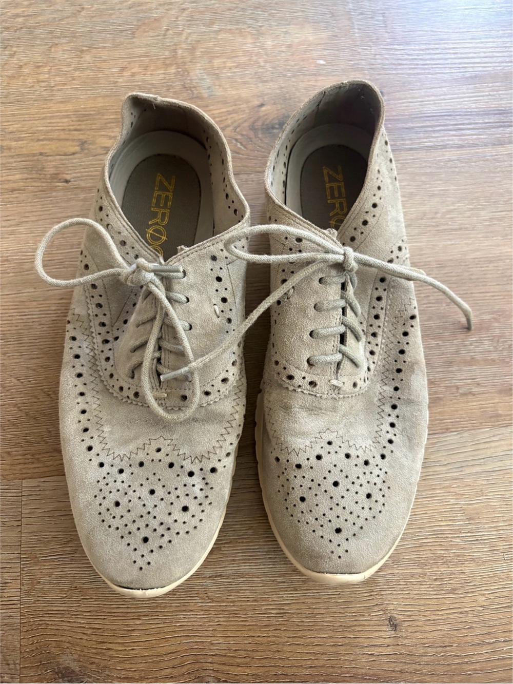 Cole Haan women’s suede sneakers